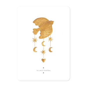 Carte postale Bretagne illustration douce et poétique