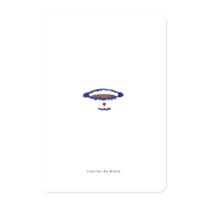 Carte illustrée ambiance Bretagne tons doux